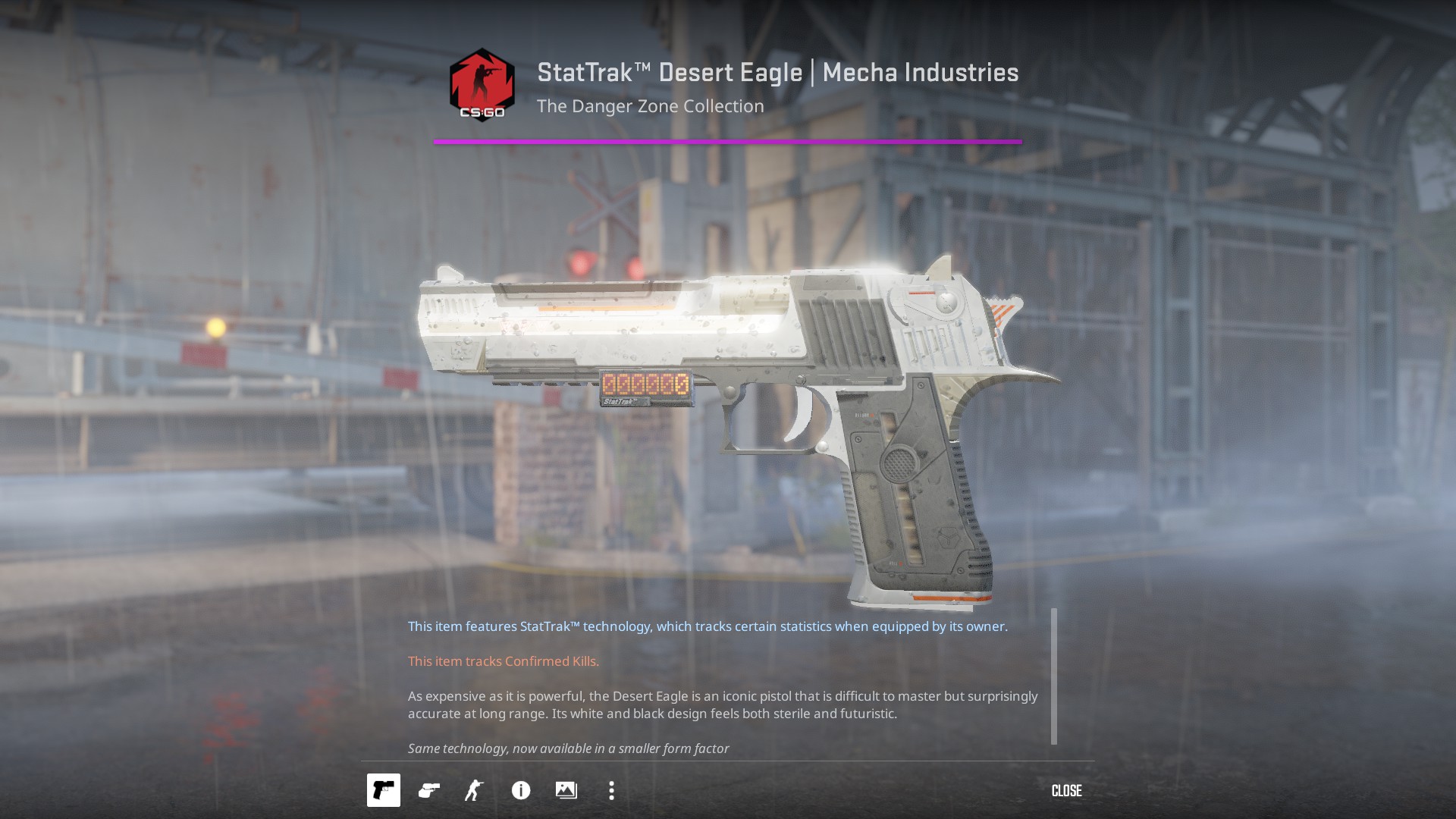 StatTrak Desert Eagle | Mecha Industries (Minimal Wear)